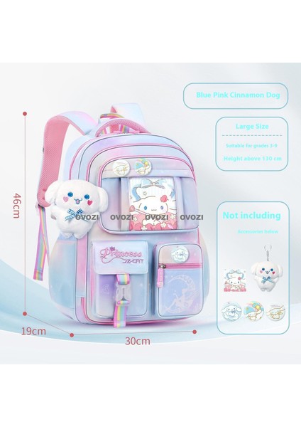 Ovozı Büyük Kapasiteli Öğrenci Okul Çantası Günlük Omuz Çantası (Yurt Dışından)