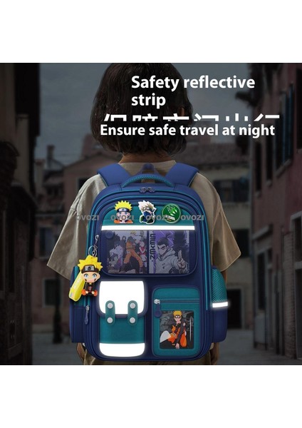 Ovozı Su Geçirmez Yük Azaltma Büyük Kapasiteli Öğrenci Okul Çantası Eğlence Omuz Çantası (Yurt Dışından) fiyatları