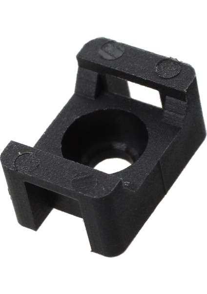 Siyah 4.5mm Genişlik Kablo Bağı Tabanı Eyer Tipi Montaj Tel Tutucu 100 Adet (Yurt Dışından) modelleri