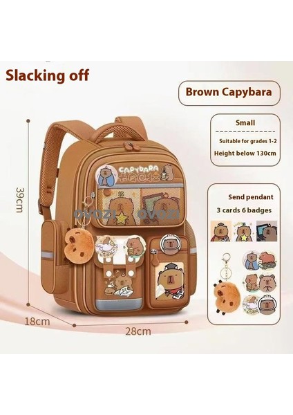 Ovozı Sevimli Karikatür Yük Azaltma Omurga Koruma Öğrenci Okul Çantası Eğlence Omuz Çantası (Yurt Dışından)