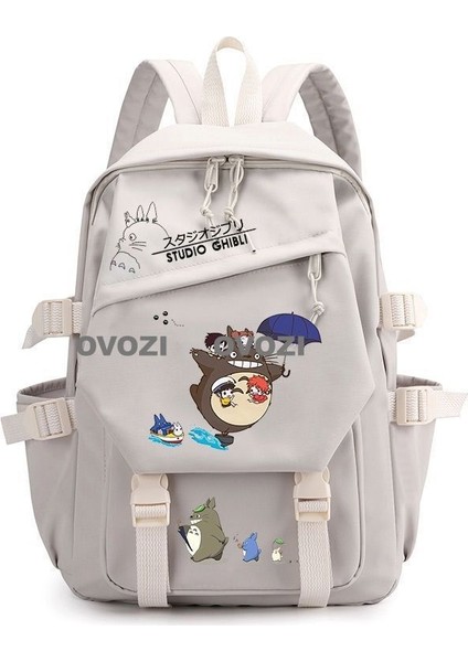 Ovozı Öğrenci Büyük Kapasiteli Okul Çantası Günlük Omuz Çantası (Yurt Dışından)