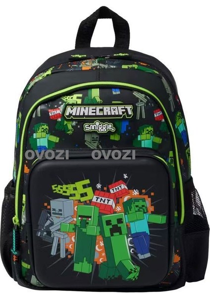 Ovozı 36CM Avustralya Smiggle Öğrenci Okul Çantası Karikatür Eğlence Omuz Çantası (Yurt Dışından)