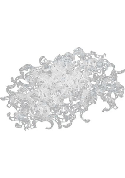 200 Adet Güvenli Plastik Bitki Klipsi, 2024 Yükseltme Bitki Destek Klipsleri, Tırmanma Bitkileri Için Bahçe Klipsleri (Yurt Dışından)