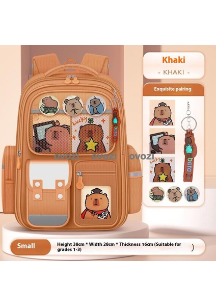 Ovozı Büyük Kapasiteli Yük Azaltma Omurga Koruma Öğrenci Okul Çantası Eğlence Omuz Çantası (Yurt Dışından)