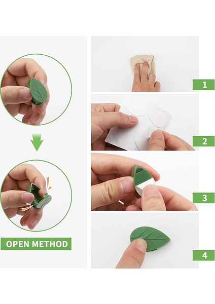 50 Adet Bahçe Bitki Klipleri, Bitkiler Tırmanma Duvarı Desteği Ek Fikstür Klipleri Kendinden Yapışkanlı Sabitleyici Yapışkan Kanca (Yurt Dışından) fırsatları