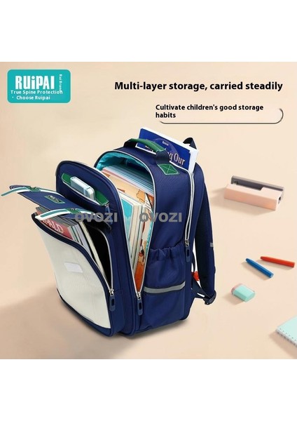 Ovozı Su Geçirmez Yük Azaltma Büyük Kapasiteli Öğrenci Okul Çantası Eğlence Omuz Çantası (Yurt Dışından) fiyatları