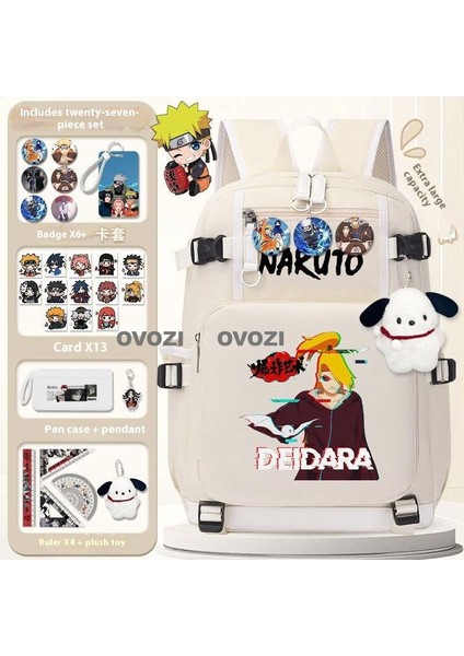 Ovozı Öğrenci Okul Çantası Seti Günlük Omuz Çantası (Yurt Dışından)