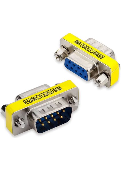 RS232 Dişi Erkek Çevirici RS232 Db9 Dişi Erkek Com Çevirici Dönüştürücü