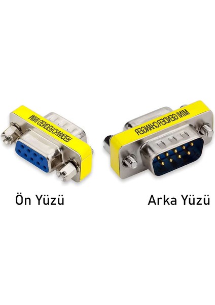 RS232 Dişi Erkek Çevirici RS232 Db9 Dişi Erkek Com Çevirici Dönüştürücü indirimleri
