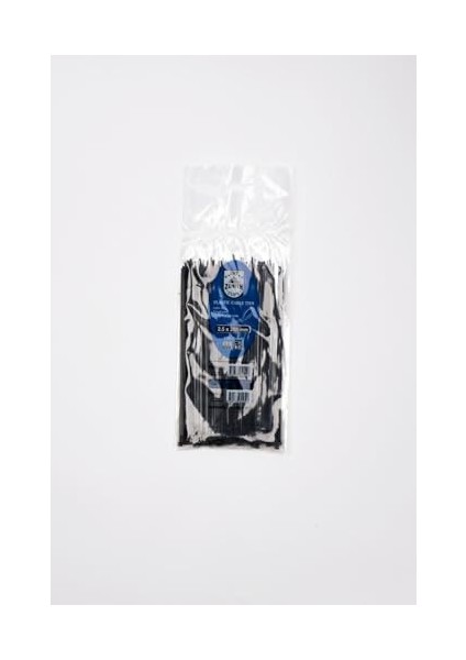 2,5X200 Siyah Kablo Bağı & Plastik Kelepçe & Cırt Kelepçe 100 Adet (Paket) fiyatları