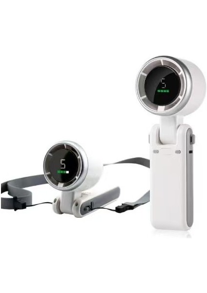 Turbofan Öğrenci Sessiz El Küçük USB Fan Açık Havada Taşınabilir Isı Fanı (Yurt Dışından)