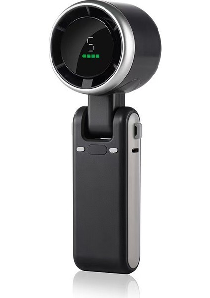 Turbofan Öğrenci Sessiz El Küçük USB Fan Açık Havada Taşınabilir Isı Fanı (Yurt Dışından)