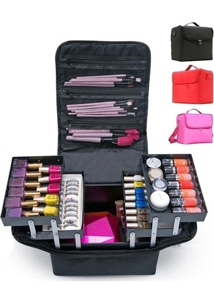 Taşınabilir Büyük Kapasiteli Saklama Çantası - Siyah (Yurt Dışından)