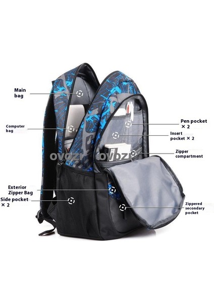 Ovozı Günlük Omuz Çantası Öğrenci Okul Çantası Seti (Yurt Dışından) fiyatları