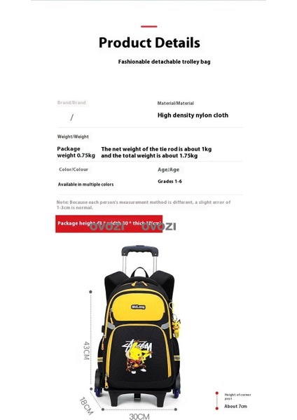 Ovozı El Arabası Çantası Montajlı ve Ayrılabilir (Yurt Dışından) modelleri