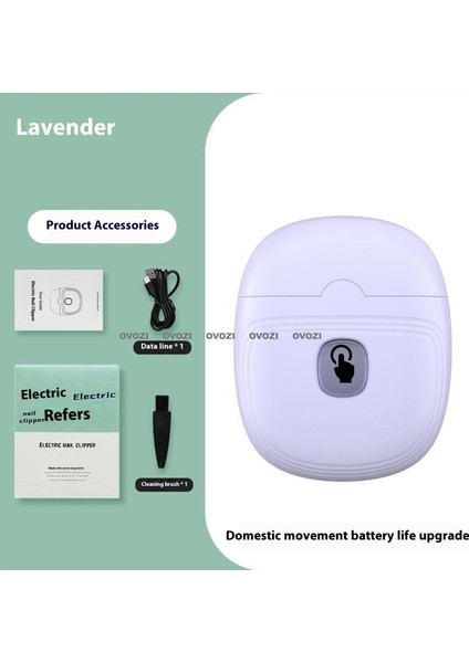 Ovozı Elektrikli Tırnak Makası Çok Fonksiyonlu Tırnak Bileyici (Yurt Dışından)