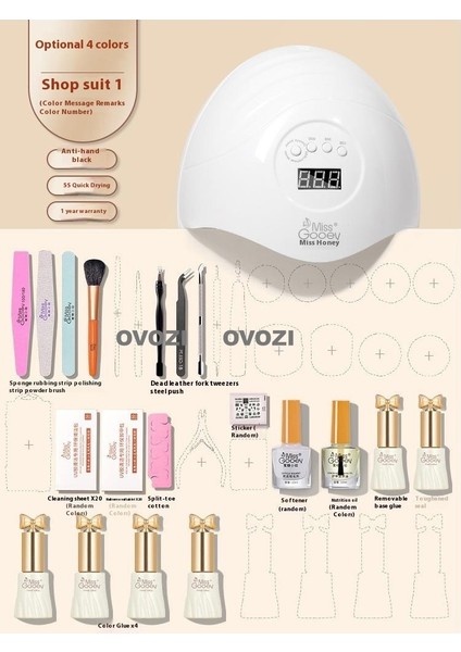 Ovozı Yapay Tırnak Manikür Seti (Yurt Dışından)