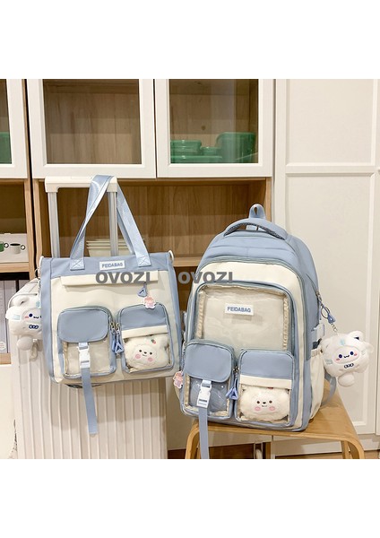Ovozı Öğrenci Okul Çantası Seti (Yurt Dışından)