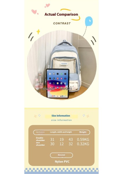 Ovozı Öğrenci Okul Çantası Seti (Yurt Dışından) fiyatları