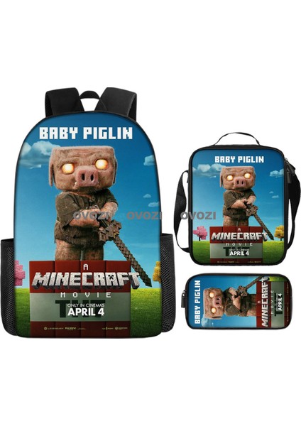 Ovozı Öğrenci Okul Çantası Seti (Yurt Dışından)