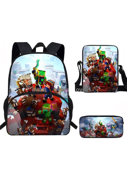 Ovozı Öğrenci Okul Çantası Seti (Yurt Dışından)