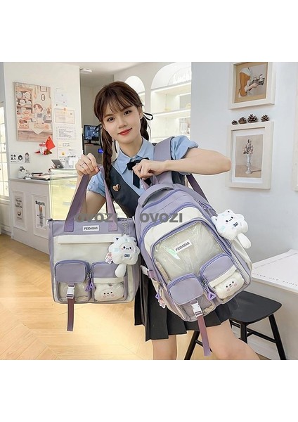 Ovozı Öğrenci Okul Çantası Seti (Yurt Dışından) fırsatları