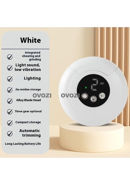 Ovozı Elektrikli Tırnak Makası Çok Fonksiyonlu Tırnak Bileyici (Yurt Dışından)