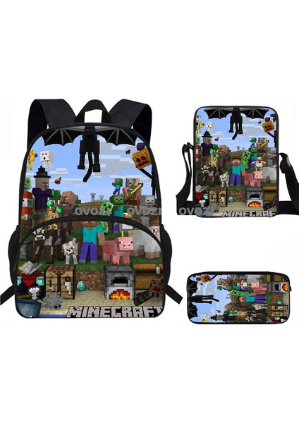 Ovozı Öğrenci Okul Çantası Seti (Yurt Dışından)