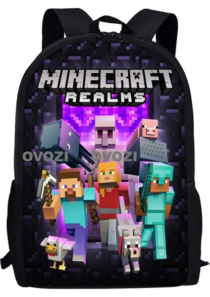 Ovozı Benim Dünyam Omurga Koruyucu Omuz Çantası Öğrenci Okul Çantası (Yurt Dışından)