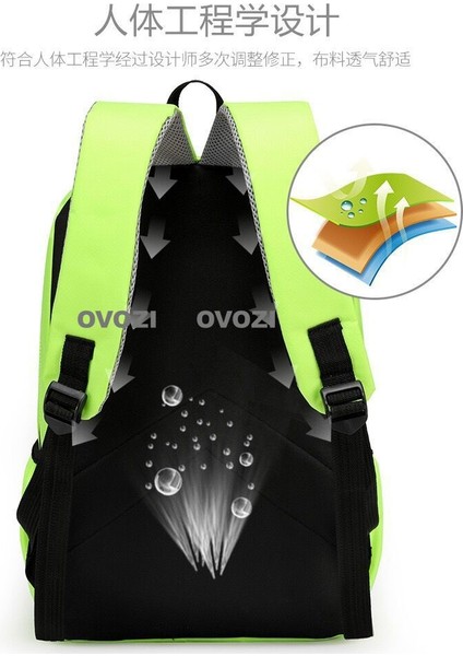 Ovozı Öğrenci Okul Çantası Günlük Omuz Çantası (Yurt Dışından) fırsatları