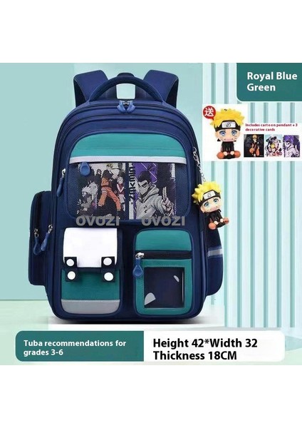 Ovozı Sevimli Karikatür Yük Azaltma Omurga Koruma Öğrenci Okul Çantası Eğlence Omuz Çantası (Yurt Dışından)