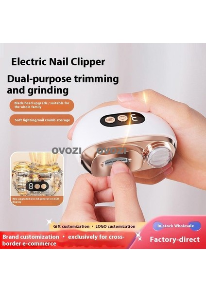 Ovozı Elektrikli Tırnak Makası Çok Fonksiyonlu Tırnak Bileyici (Yurt Dışından) fiyatları