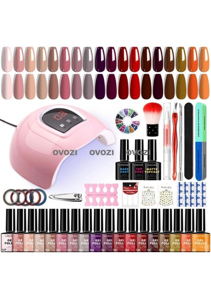 Ovozı Yapay Tırnak Manikür Seti (Yurt Dışından)
