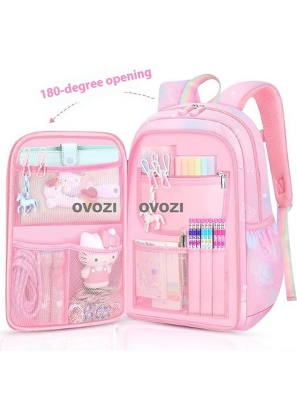 Ovozı Karikatür Öğrenci Okul Çantası Büyük Kapasiteli Günlük Omuz Çantası (Yurt Dışından) modelleri