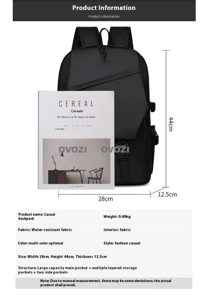 Ovozı Su Geçirmez Yük Azaltma Büyük Kapasiteli Öğrenci Okul Çantası Eğlence Omuz Çantası (Yurt Dışından) fiyatları