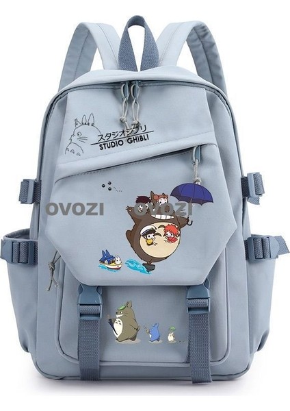 Ovozı Öğrenci Büyük Kapasiteli Okul Çantası Günlük Omuz Çantası (Yurt Dışından)