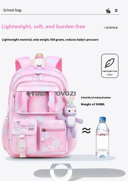 Ovozı Büyük Kapasiteli Öğrenci Okul Çantası Günlük Omuz Çantası (Yurt Dışından) modelleri