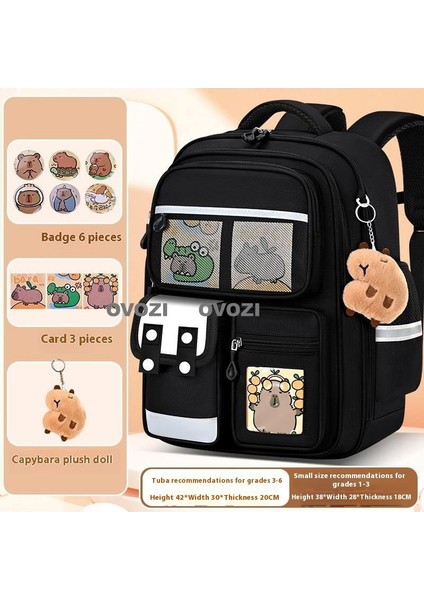 Ovozı Büyük Kapasiteli Öğrenci Okul Çantası Eğlence Seyahat Omuz Çantası (Yurt Dışından)