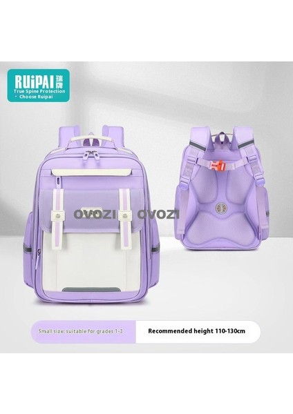 Ovozı Su Geçirmez Yük Azaltma Büyük Kapasiteli Öğrenci Okul Çantası Eğlence Omuz Çantası (Yurt Dışından)