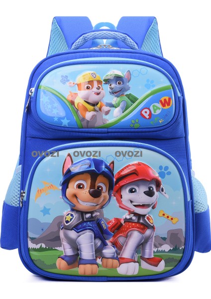 Ovozı Büyük Kapasiteli Karikatür Öğrenci Okul Çantası Günlük Omuz Çantası (Yurt Dışından)