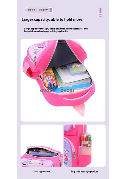 Ovozı Büyük Kapasiteli Karikatür Öğrenci Okul Çantası Günlük Omuz Çantası (Yurt Dışından) fırsatları