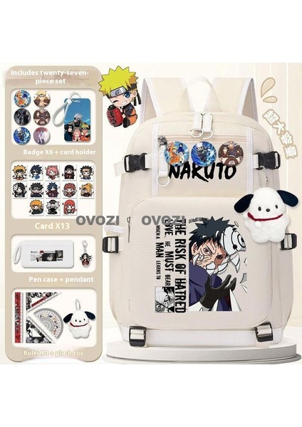 Ovozı Öğrenci Okul Çantası Seti Günlük Omuz Çantası (Yurt Dışından)