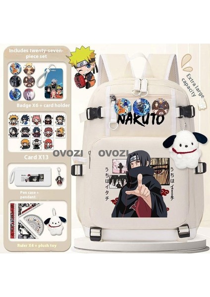 Ovozı Öğrenci Okul Çantası Seti Günlük Omuz Çantası (Yurt Dışından)