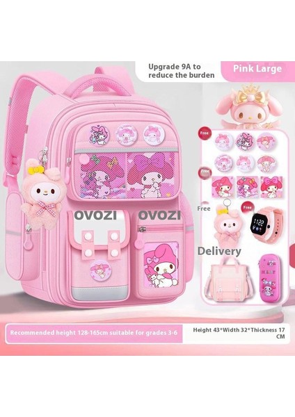 Ovozı Büyük Kapasiteli Öğrenci Okul Çantası Eğlence Seyahat Omuz Çantası (Yurt Dışından)