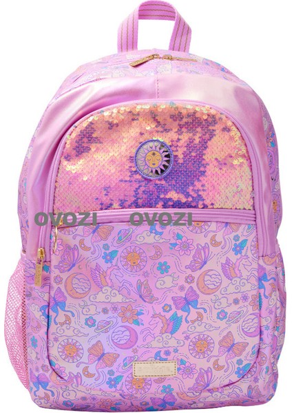 Ovozı 42CM Dekompresyon Büyük Kapasiteli Omuz Çantası Öğrenci Okul Çantası (Yurt Dışından)