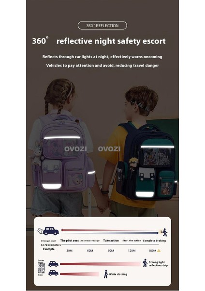 Ovozı Günlük Omuz Çantası Öğrenci Okul Çantası (Yurt Dışından) indirimleri