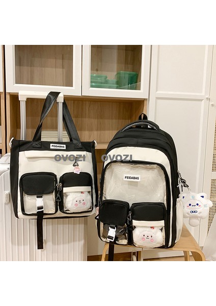 Ovozı Öğrenci Okul Çantası Seti (Yurt Dışından)