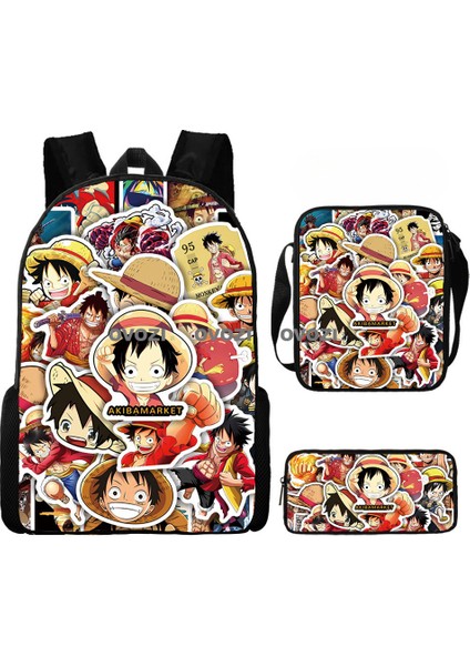 Ovozı Öğrenci Okul Çantası Seti (Yurt Dışından)