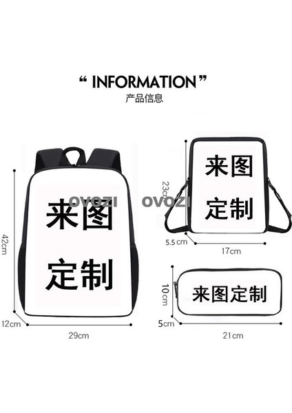 Ovozı Öğrenci Okul Çantası Seti (Yurt Dışından) fiyatları