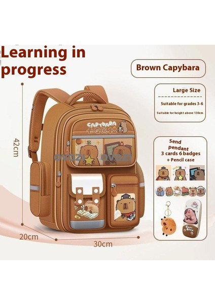 Ovozı Büyük Kapasiteli Yük Azaltma Omurga Koruma Öğrenci Okul Çantası Eğlence Omuz Çantası (Yurt Dışından)